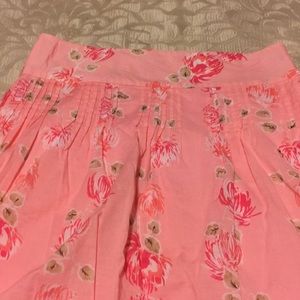LOFT Skirts - Ann Taylor Loft pink floral skirt LOFT Skirts - Ann Taylor Loft pink floral skirt
